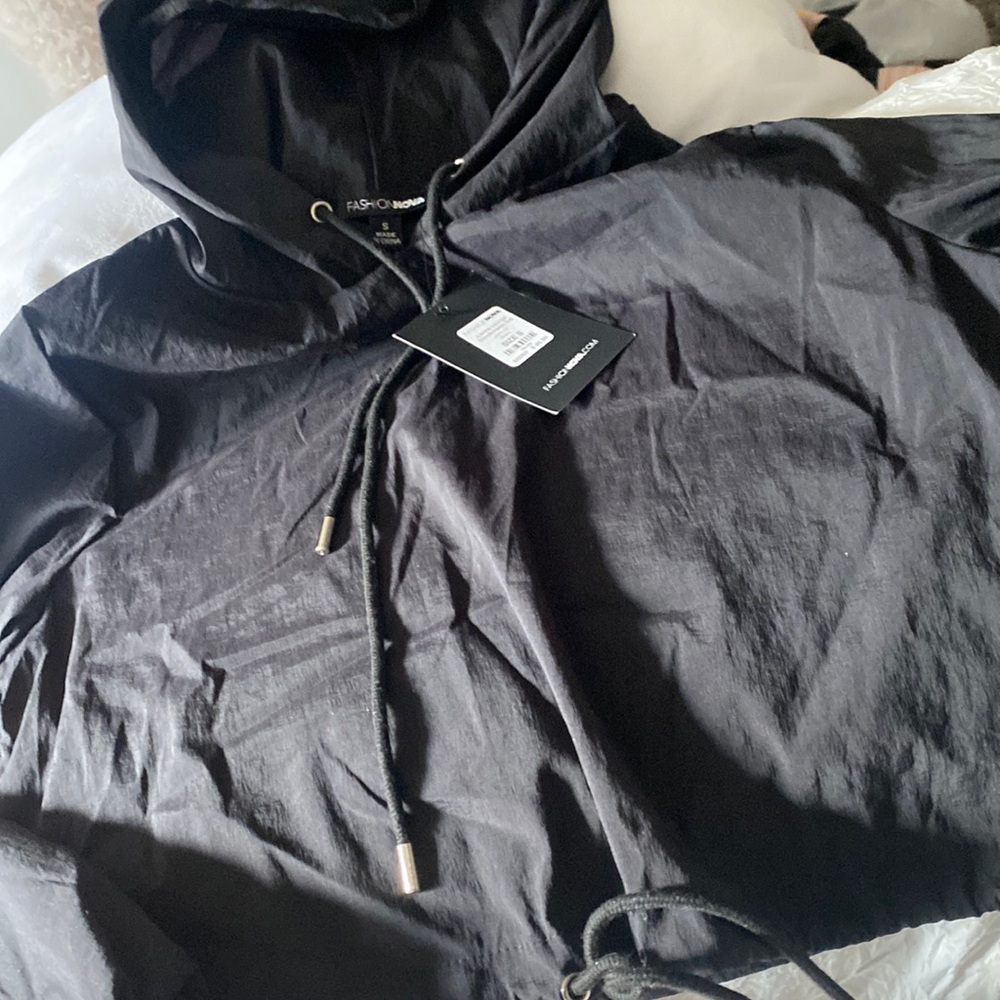 New Fashion nova nylon hoodie- lightweight